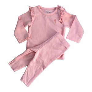 Carter's Pink Baby Outfit with Ruffles